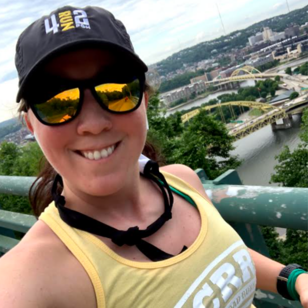 Cara Group, female p3r ambassador, shown outdoors