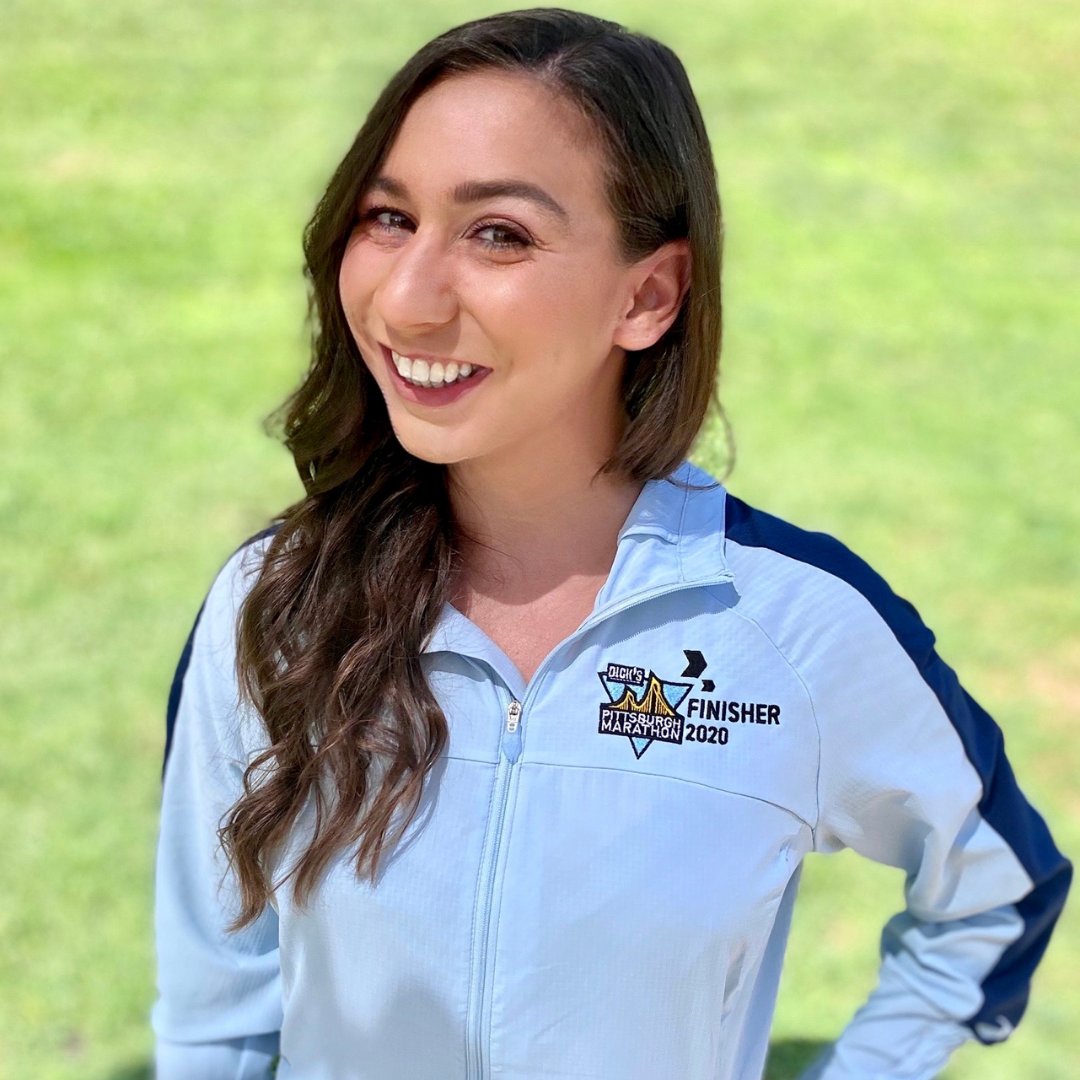 Jeanine McGuire, female p3r ambassador, shown outside