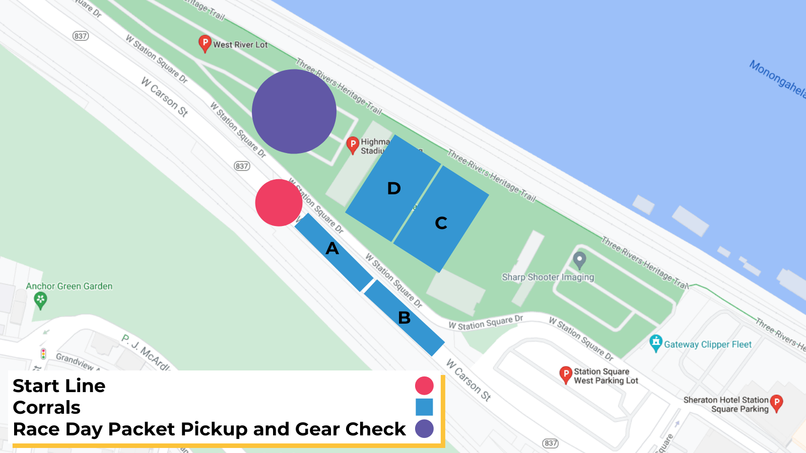 eqt 10 miler course map