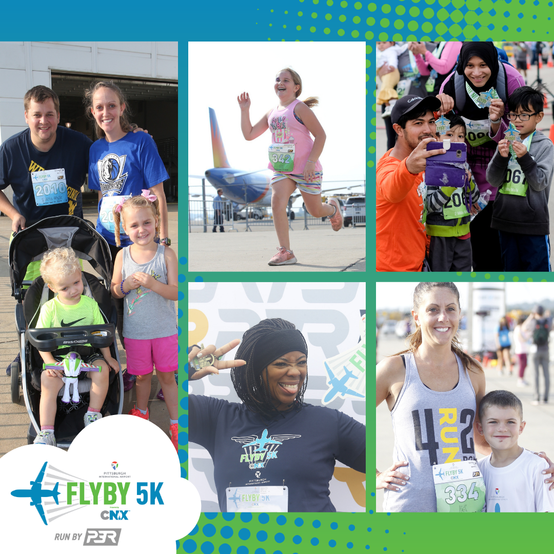 FlyBy 5K and 2-Mile Fun Run/Walk Presented by CNX Resources