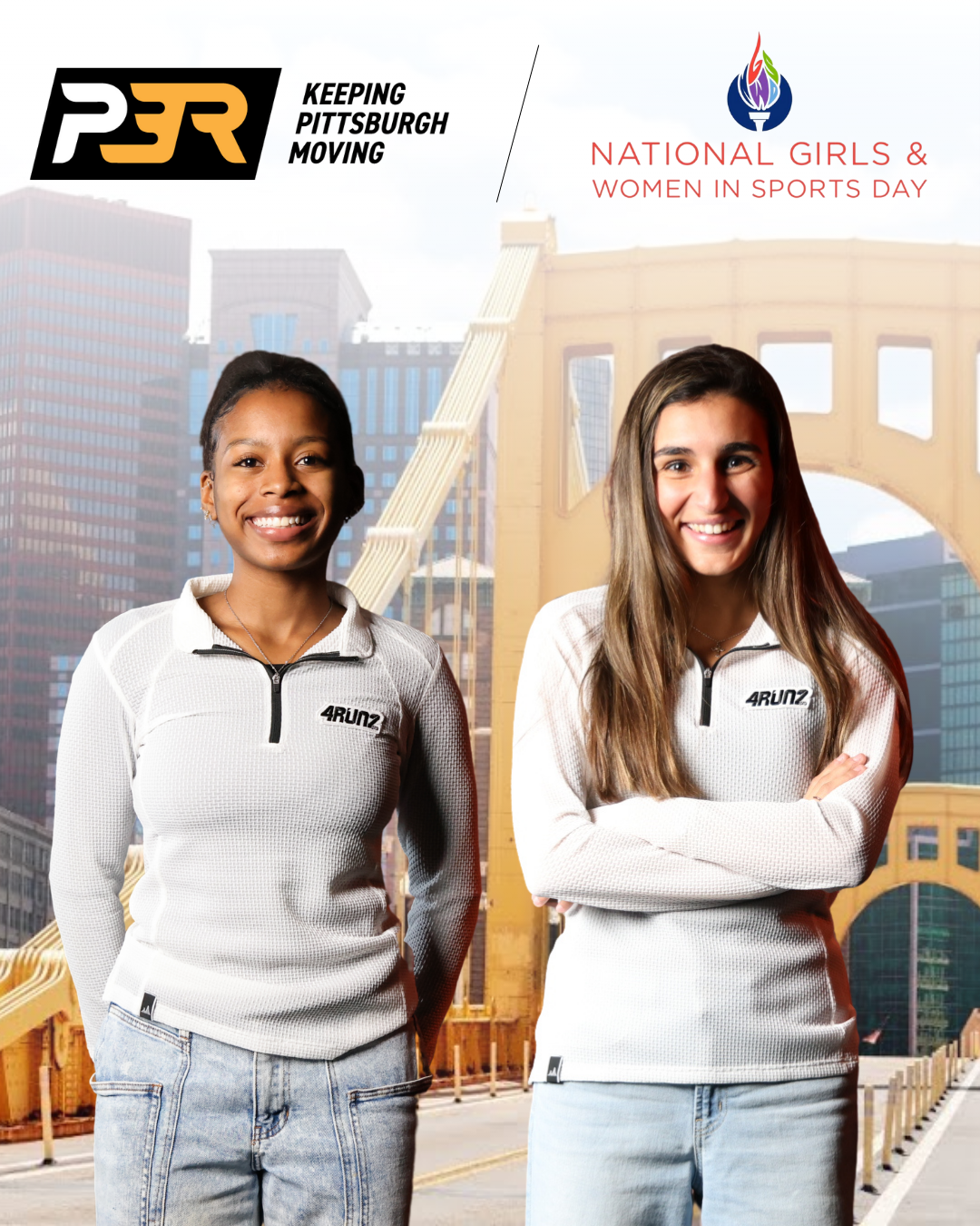 National Girls & Women in sports Day graphic