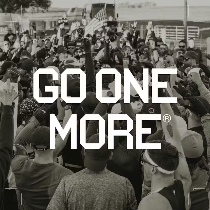 Image that says 'Go One More'
