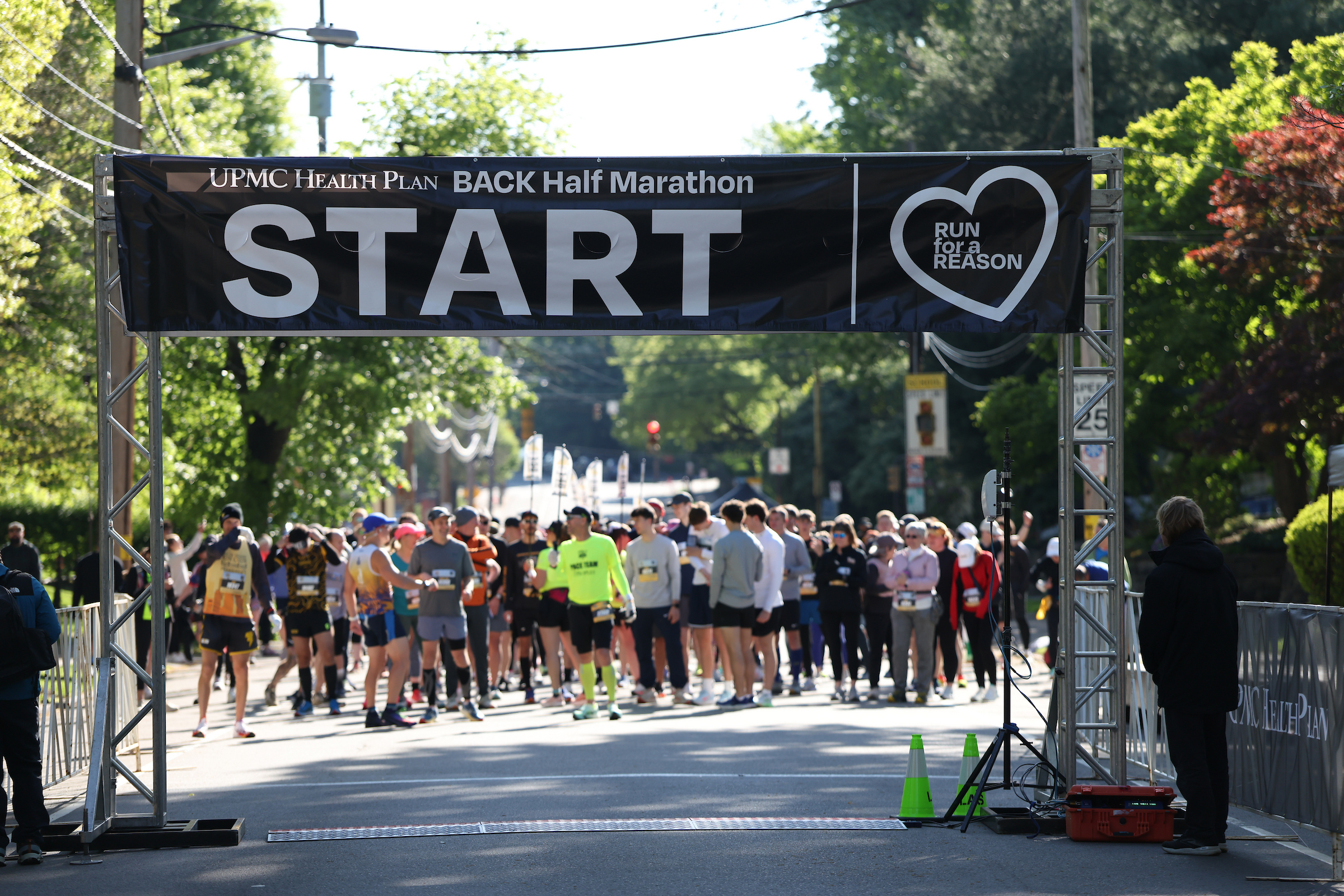 2026 Pittsburgh BACK Half Marathon Start Line