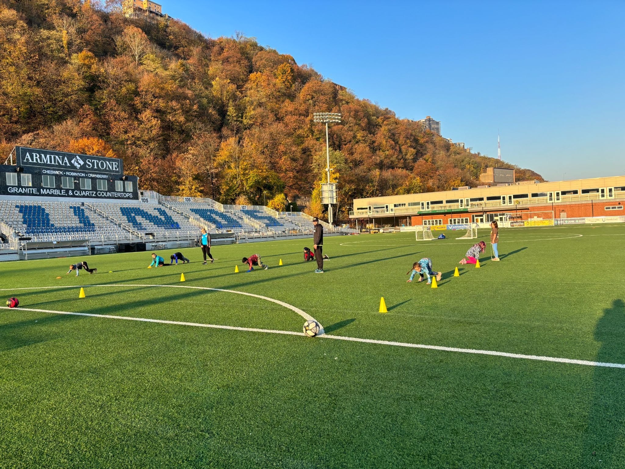 Photo of kids participating in games