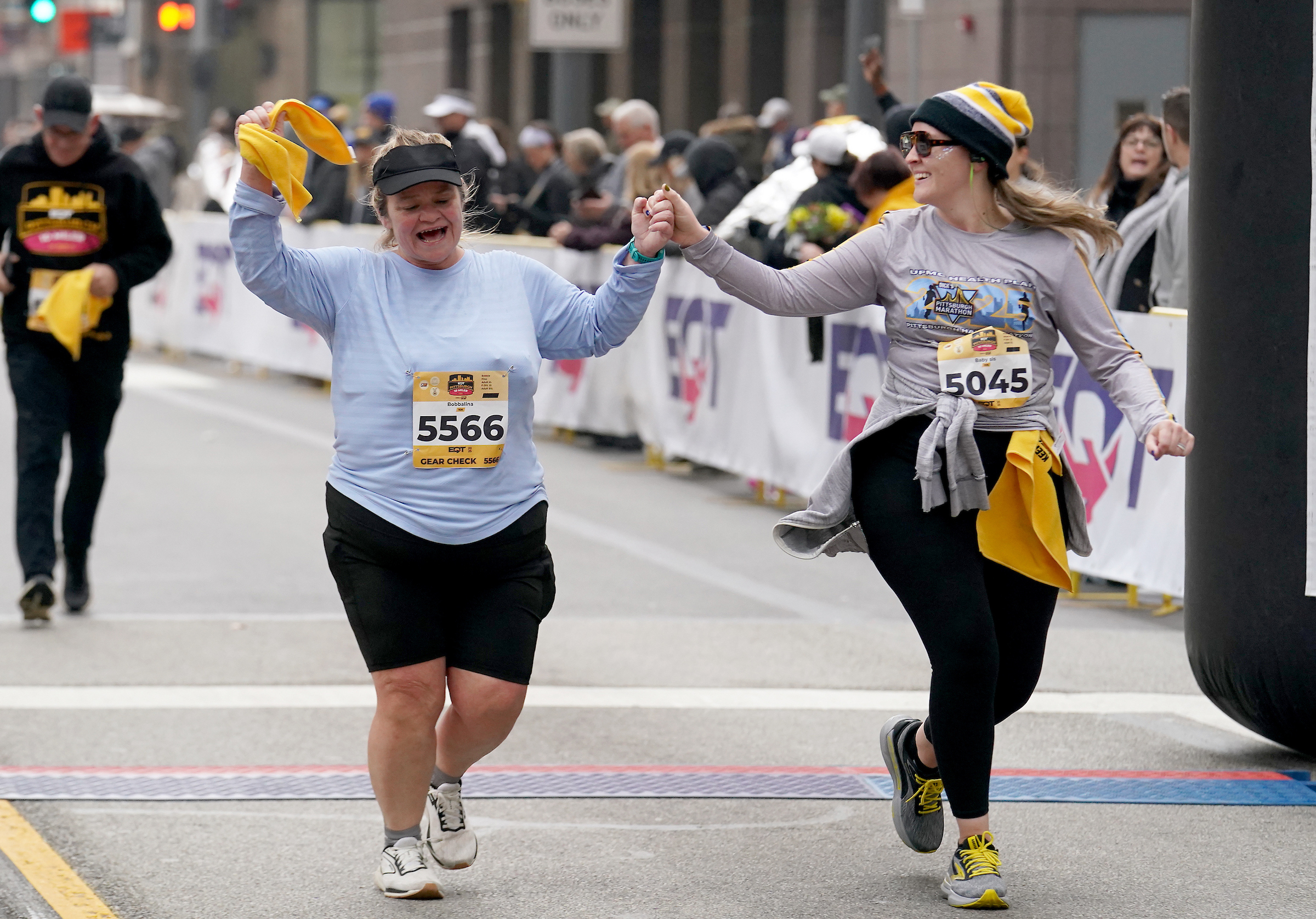 Runner Participating in the EQT Pittsburgh 10K